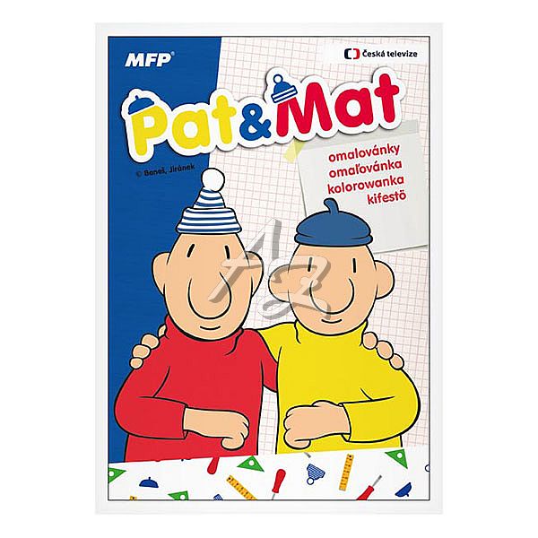 MFP omalovánky A4 Pat a Mat