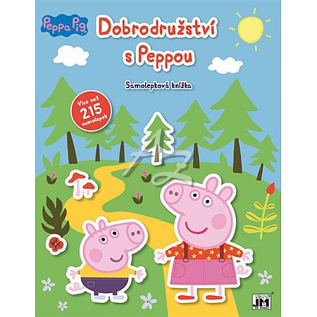 velká samolepková knížka, Dobrodružství s Prasátkem Peppou