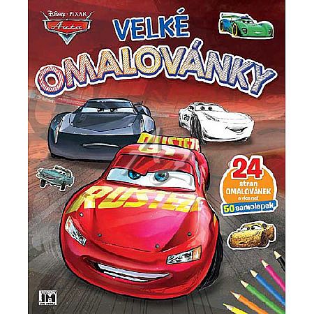 velké omalovánky, Auta