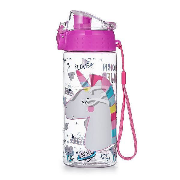 láhev na pití 500ml., OXY CliCK, Unicorn iconic