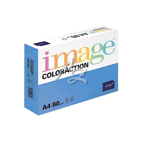 Image Coloraction papír A4/ 80g./500listů Malta-modrá