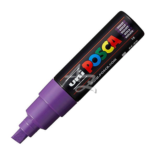 popisovač Uni Posca PC-8K  akrylový, 8,0mm, seříznutý široký hrot