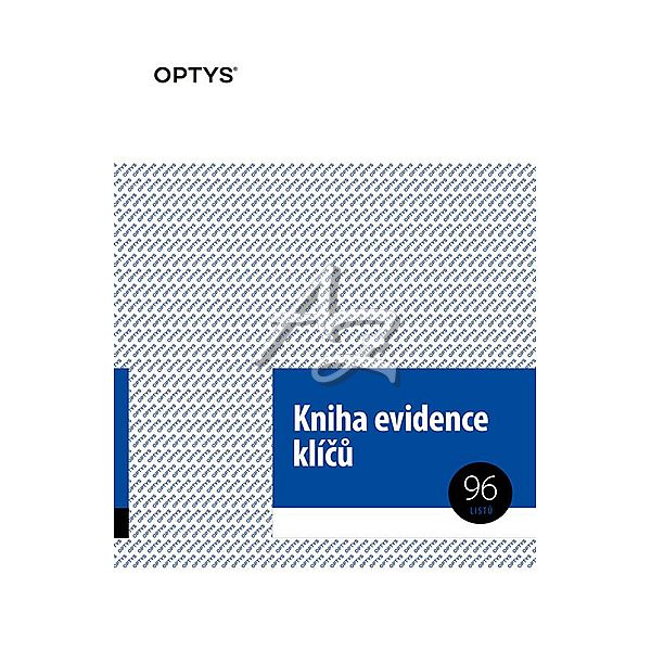 kniha evidence klíčů A4 96l