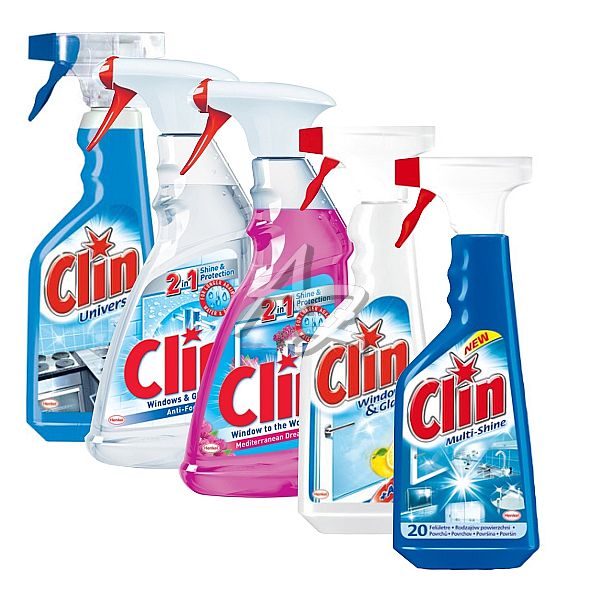 Clin Windows & Glass 500ml, mechanický rozprašovač - více variant