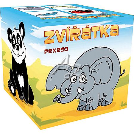 pexeso BOX ZVÍŘÁTKA LUX