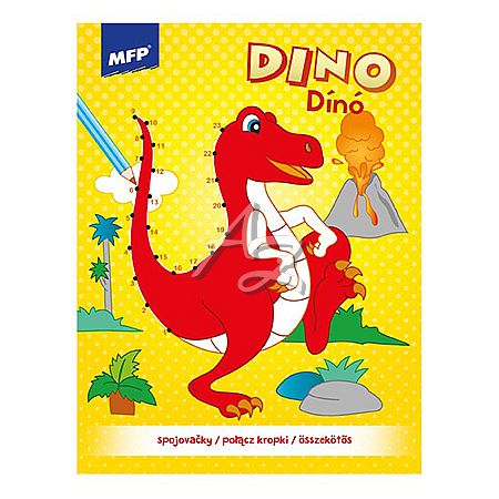 omalovánky spojovačky Dino 210x276mm