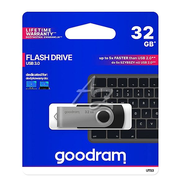 USB flash disk 32GB GOODRAM, černý