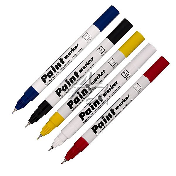 Centropen popisovač 9211 Paint, 0,7mm, jemný hrot, lakový - barevné varianty