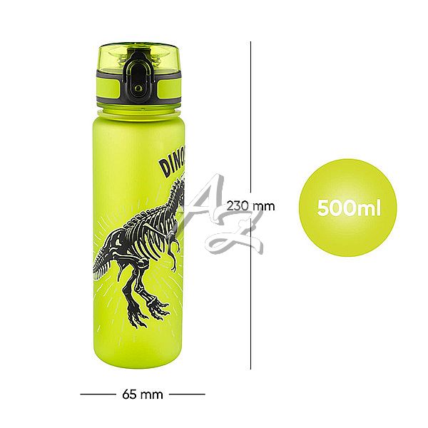 tritanová láhev na pití 500ml., Dinosaurus