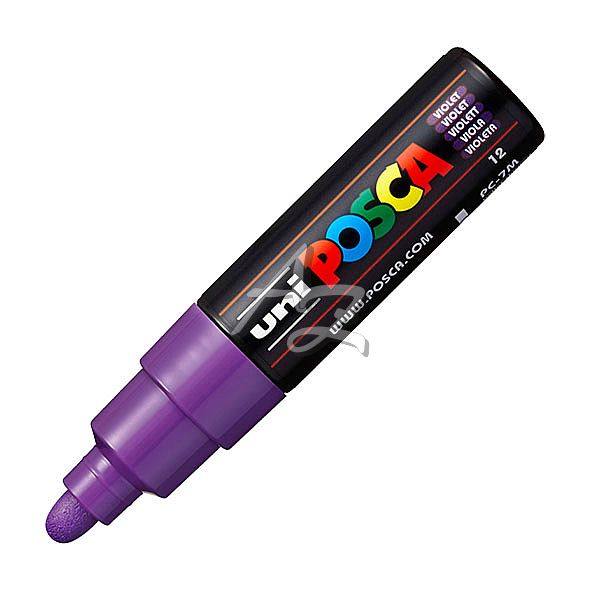 popisovač Uni Posca PC-7M  akrylový, 4,5-5,5mm, kulatý silný hrot