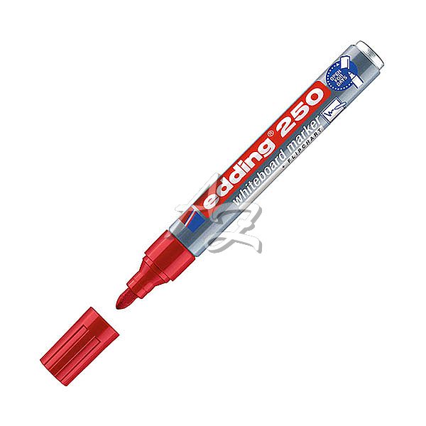 popisovač Edding 250-002, Whiteboard marker, Červený