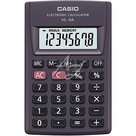 kalkulátor CASIO HL 4 A