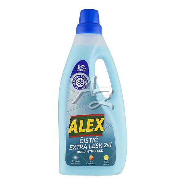 Alex 2v1 čistič+lesk 750ml.dlažba,linole