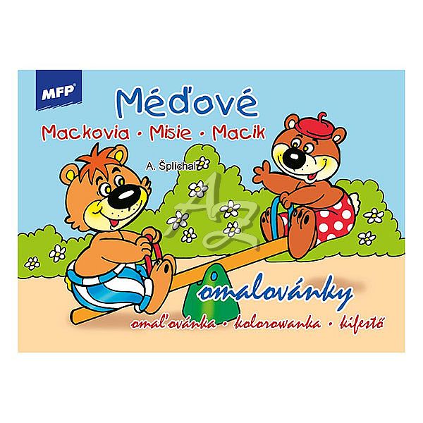 MFP omalovánky A5 Méďové