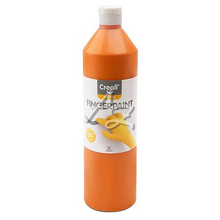 prstová barva Creall® 750ml.Oranžová