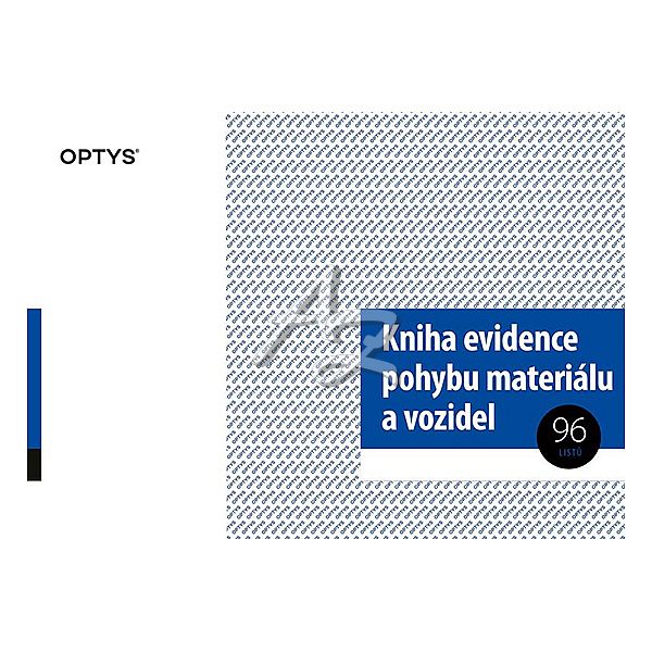 kniha evidence pohybu materiálu A4 96l