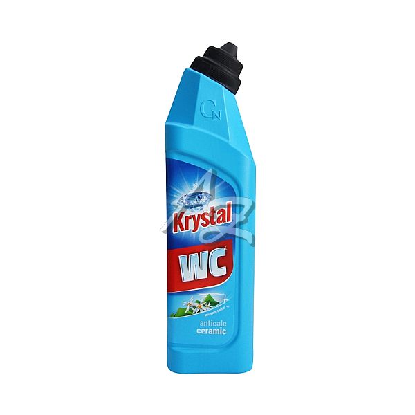 Krystal WC 750ml.modrý na keramiku