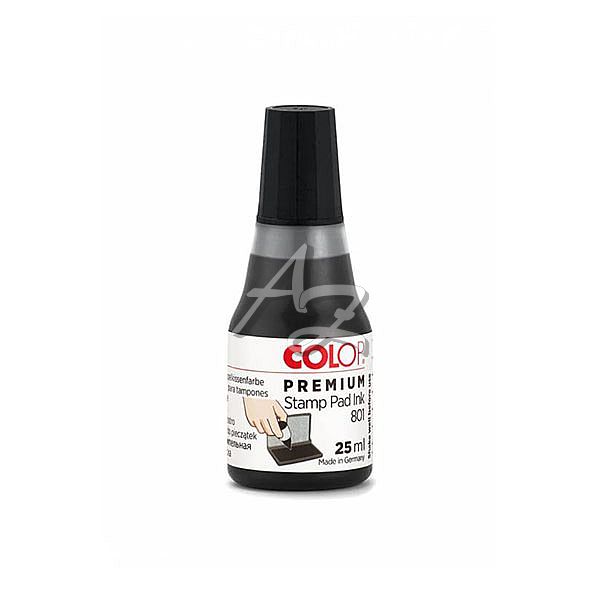 razítková barva Colop 801 25ml., Černá