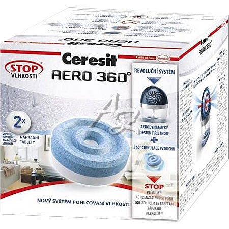 CERESIT Stop Vlhkosti tablety Aero 360° 2x450g. Neutral