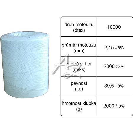 motouz PP       2000g.10000dtex    2000m