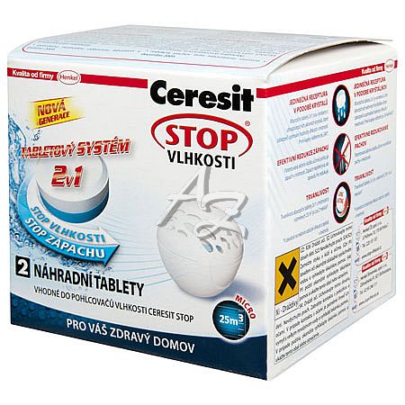 CERESIT Stop Vlhkosti tablety Pearl 2x300g. Neutral