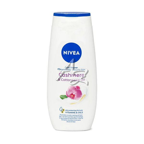 sprchový gel NIVEA 250ml Cashmere and Cotton Seed Oil