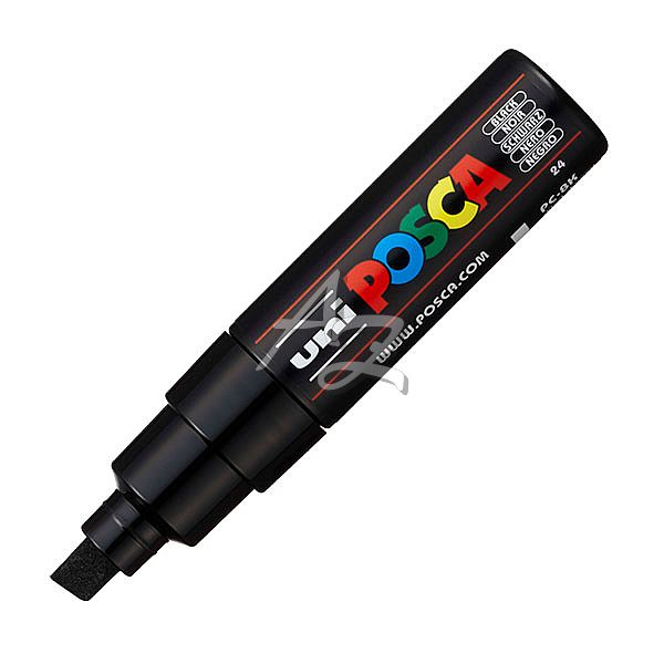 popisovač Uni Posca PC-8K  akrylový, 8,0mm, seříznutý široký hrot