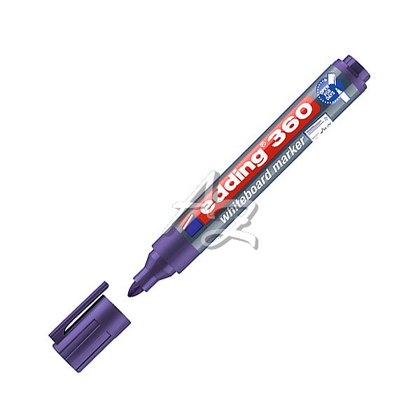 popisovač Edding 360-008, Whiteboard marker, Fialový