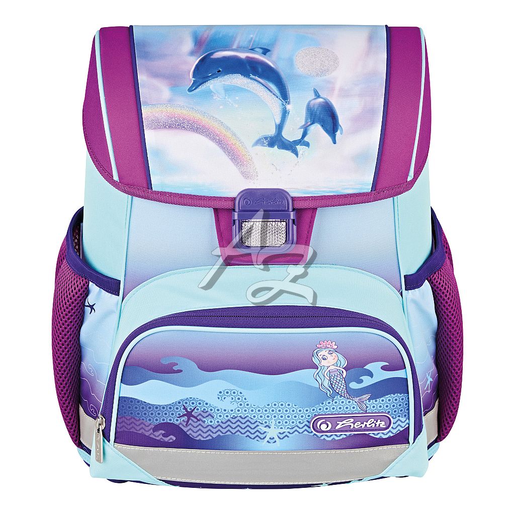Herlitz taška školní Loop+ Delfín, vybavená