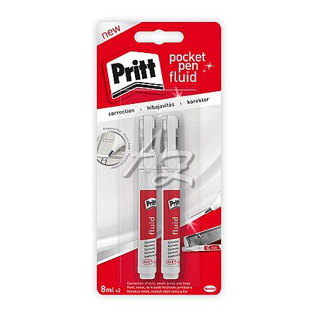 Pritt opravné pero Pocket Pen 2x8ml.blistr  HENKEL