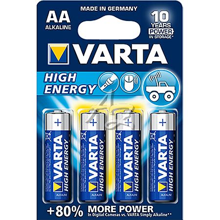 baterie VARTA Longlife Power./4ks LR6 AA Alkali