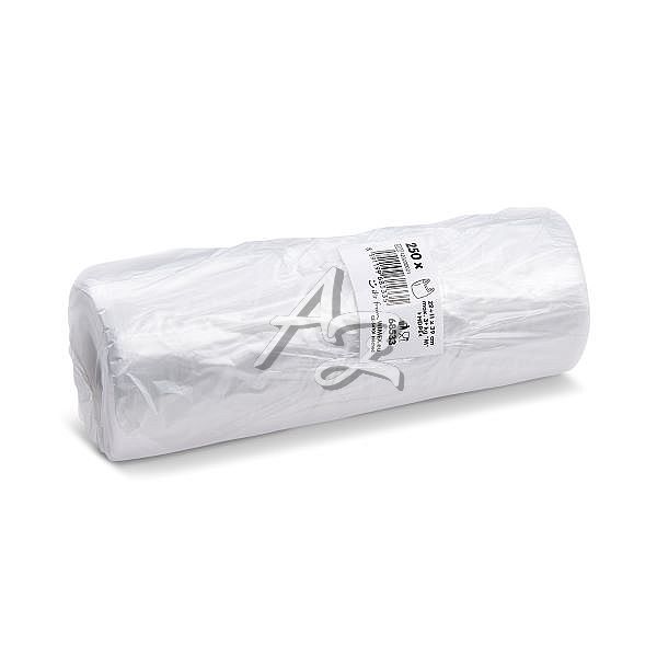 tašky HDPE 3kg/250ks v roli, extra silné, Transparentní