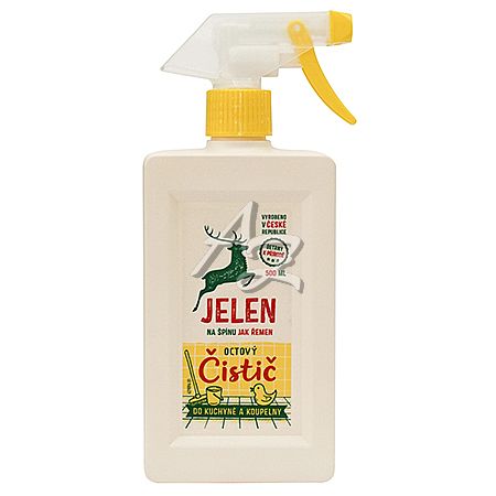 Jelen 500ml.  octový čistič