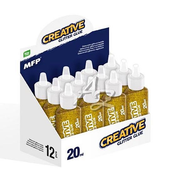 lepidlo glitrové 20ml. zlaté