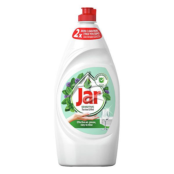 JAR 900ml. Tea Tree & Mint Sensitive