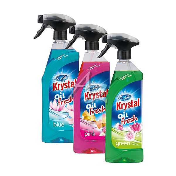 Krystal olejový osvěžovač  750ml., mechanický rozprašovač - více variant