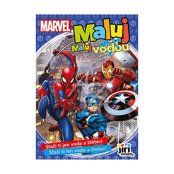 maluj vodou A5, Marvel