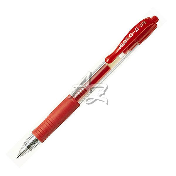 gelový roller Pilot G-2, 2605-502, F, 0,5mm, Červený