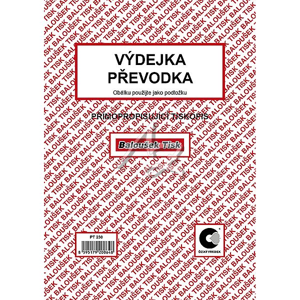 výdejka-převodka A5, 50listů, NCR