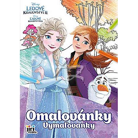 omalovánky A4, Ledové království