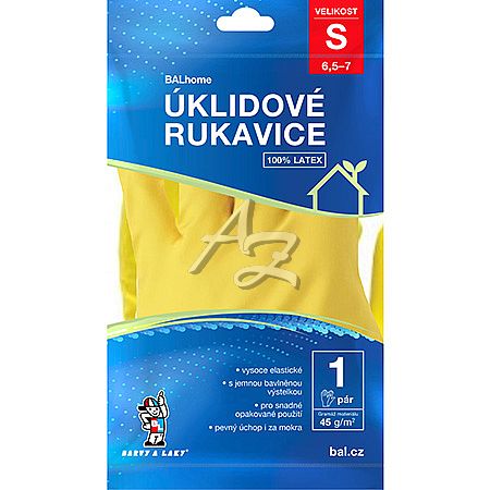 gumové rukavice Balhome žluté - více variant