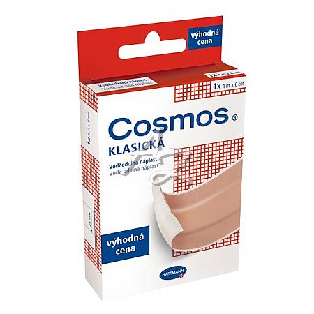 náplast COSMOS Klasická voděodolná 6cm x 1m