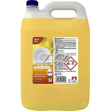 Lavon na nádobí plus 5l Citron