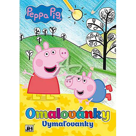 omalovánky A4, Prasátko Peppa