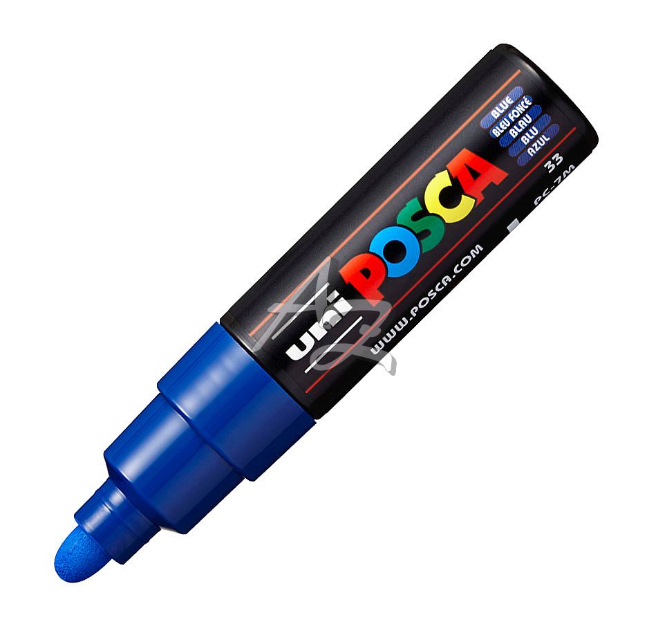 popisovač Uni Posca PC-7M  akrylový, 4,5-5,5mm, kulatý silný hrot