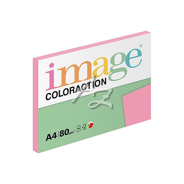 Image Coloraction papír A4/ 80g./100listů Coral-starorůžová