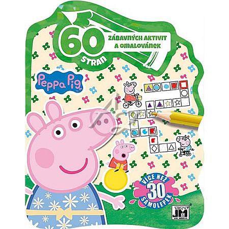 sešit 60 aktivit, Prasátko Peppa