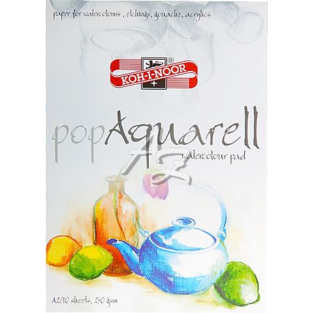 skicák A2 10listů 250g. POP AQUARELL  KOH