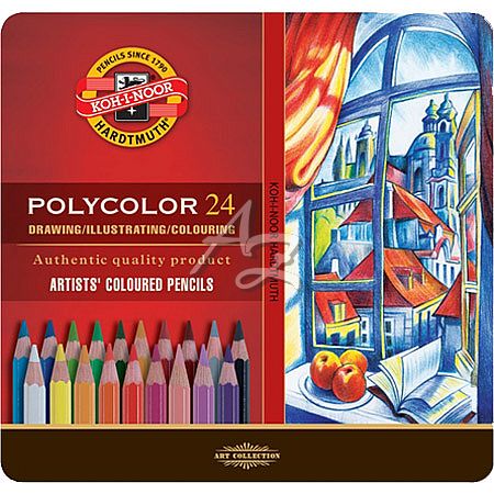 Koh-i-noor pastelky 24barev 3824/24 Polycolor umělecké