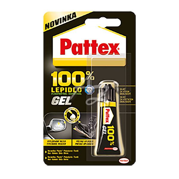 lepidlo Pattex 100%  8g. gel